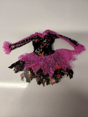 Monster High Freaky Fusion Bonita Femur Butterfly Dress